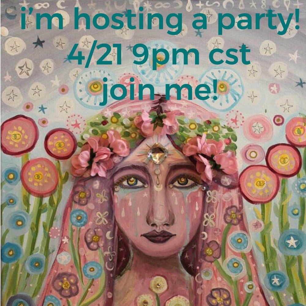 I’M CO-HOSTING MY FIRST PARTY! 4/21 9PM CST